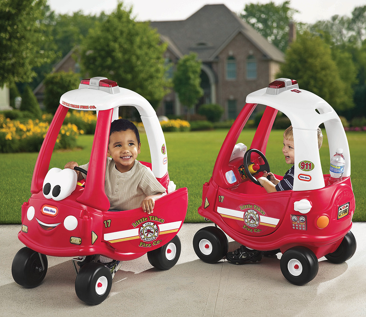 Little Tikes Cozy Coupe® Fire Ride 'n 